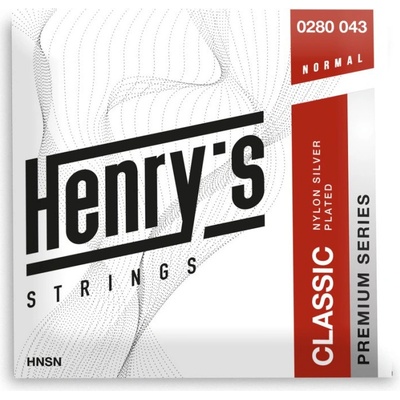 Henry's Strings HNSN Classic Nylon Silver Normal
