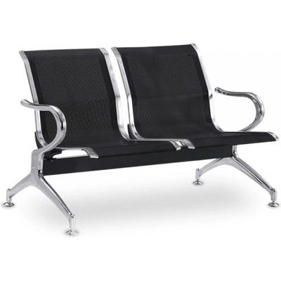 RAUMAN Kovová lavice do čekárny REST 2-sedák