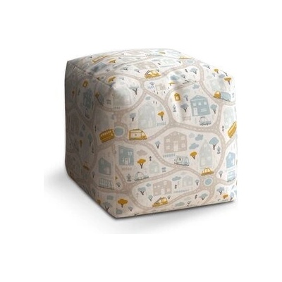 Sablio taburet Cube cestičky s dopravou 40 x 40 x 40 cm