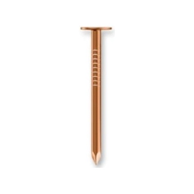 Hřebíky do krytiny měděné 2,5 x 36 mm s velkou hlavou / 5 kg