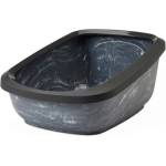 SAVIC Aseo Jumbo котешка тоалетна с висок гръб 67, 5x48, 5x28см