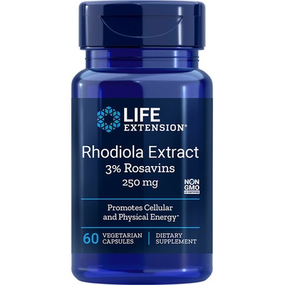 Life Extension Rhodiola Extract 60 ks kapslí 250 mg