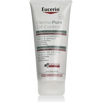 EUCERIN Dermopure Telový krém s trojitým účinkom 200 ml