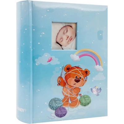 FANDY Fotoalbum 10x15 300 foto 2-up dětské Amuse 1 modré – Zbozi.Blesk.cz