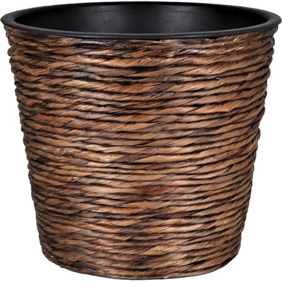 A.H.G. Kvetináč ø 21 cm 19 cm plast hnedý 1-15910070-C-WBR