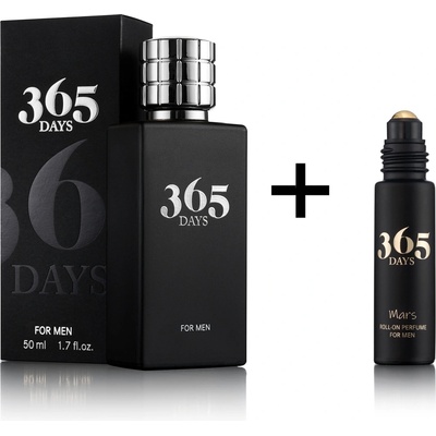 365 Days for Men parfém 50 ml + Mars 10 ml roll-on