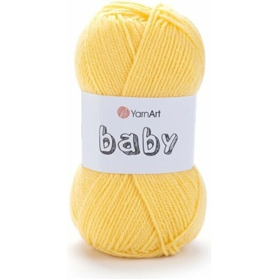 Yarn Art příze Baby 315 žlutá