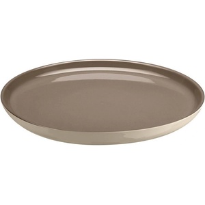 Emile henry (Франция) Керамична чиния emile henry dinner plate основна - цвят сиво-бежов с екрю (eh 8928-g9)