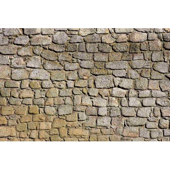DIMEX ART s. r. o Флизелинов фототапет изветряла каменна стена 375 x 250 см