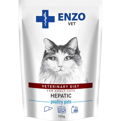 Enzo Vet Hepatic hydinový paštét 100 g