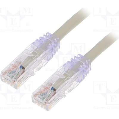 Panduit UTPSP1MGYY Patch U/UTP Cat 6 RJ45 vidlice z obou stran lanko Cu 1m