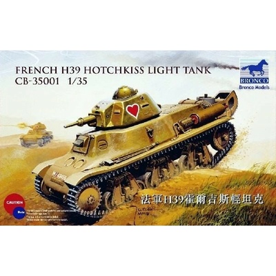 Bronco Models H39 Hotchkiss light tank 1:35