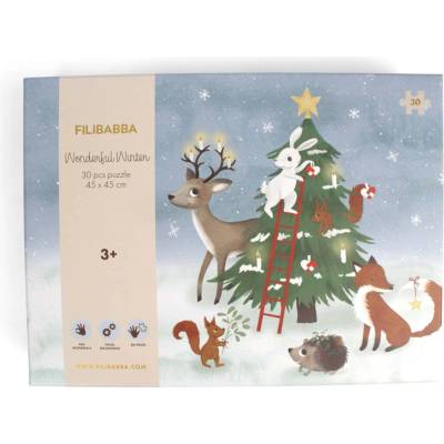 FILIBABBA FILIBABBA WONDERFUL WINTER FOREST FRIENDS 30KS 45X45