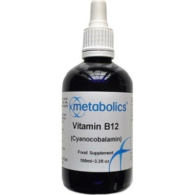 Metabolics Tekutý Vitamín B12 Hydroxocobalamin 100 ml