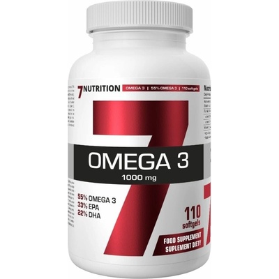 7Nutrition OMEGA 3 1000 MG 110 kapsúl