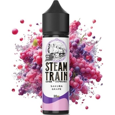 Steam Train Disposable Edition Sakura Grape 20ml/60ml