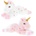Keel Toys Плюшена играчка Keel Toys Keeleco - Eднорог, 35 cm, асортимент (SE3064)
