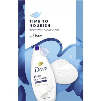 Dove Original sprchový gel Deeply Nourishing 250 ml + mýdlo Original 90 g dárková sada