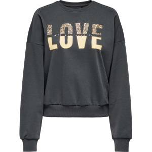 ONLY Блуза onltammie l/s leo print o-neck swt (153561794840618)