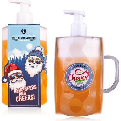 Accentra Cheers sprchový gel 2v1 ve tvaru piva 720 ml