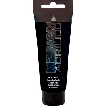 Maimeri Acrilico АКРИЛНА боя Carbon Black 537 75 ml 1 бр (M0916537)