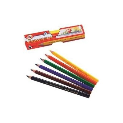 Koh i Noor silné lakované trojhranné pastelky 3151 6