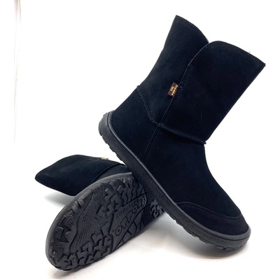 Froddo barefoot zimní kozačky s membránou black