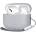 Tech-Protect Силиконов кейс за Apple AirPods Pro 3 от Tech Protect Silicone - Crayon Grey (5906302333059)