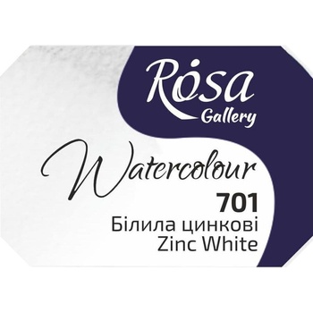 Rosa 343701 Акварелна боя 701 Zinc White 2, 5 ml 1 бр (343701)