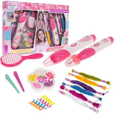 RKToys Sada na pletení copánků Braider Machine 2v1