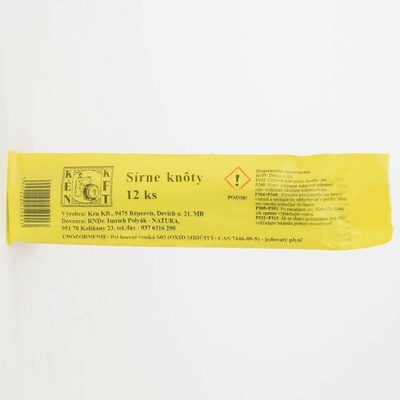 Knoty sirné 400g 80ks 18x4cm