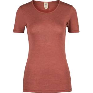 Engel Дамско копринено термобельо Engel Women's Undershirt S/S Merino base layer - Copper - размер 34/36 (EU) (114-0819-0912)