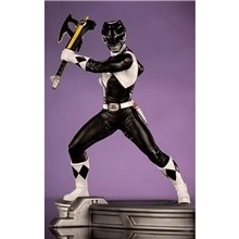 Iron Studios BDS Power Rangers Black Ranger Art Scale Statue 1/10