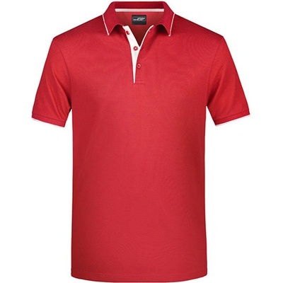 James Nicholson pánská polokošile JN728 Red