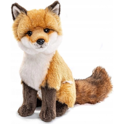 Liška Rudý klasický sedící 27 cm Uni Toys