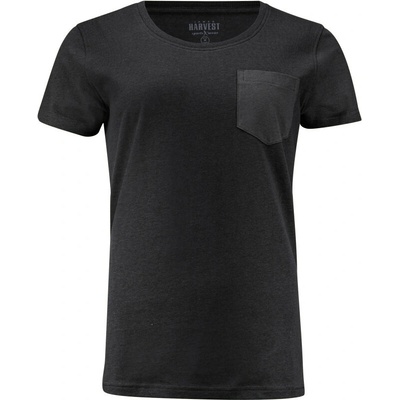 James Harvest Tričko Walcott T Shirt Women Two Tone krátký rukáv dámské COT62400900200 black Černá