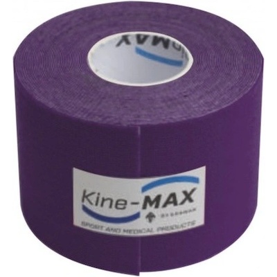 Kine-MAX Super-Pro Cotton Kinesiology Tape tejpovacia páska fialová 5 cm x 5 m