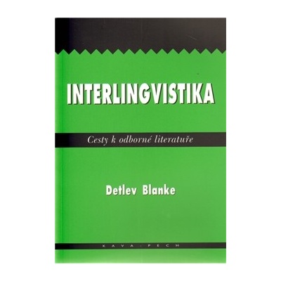 Interlingvistika - Detlev Blanke