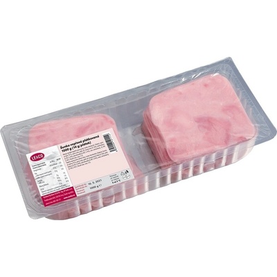 Le&Co Šunka Bravčová 70% krájaná 1 kg