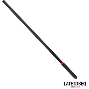 LateToBed BDSM Line Master of Submission PVC Wand 12mm x 50cm Black