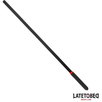 LateToBed BDSM Line Master of Submission PVC Wand 12mm x 50cm Black