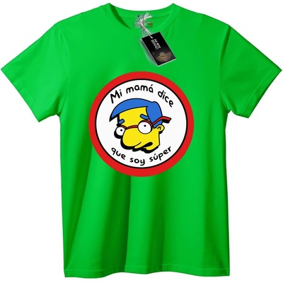 NOONEBRAND Тениска Майка ми казва, че съм супер - 2XL, White