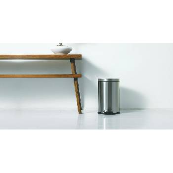 Image 1 of EKO-Europe EKO Кош за отпадъци с педал LUNA - 3 литра - мат (EKO 921903 - Matt s/s)