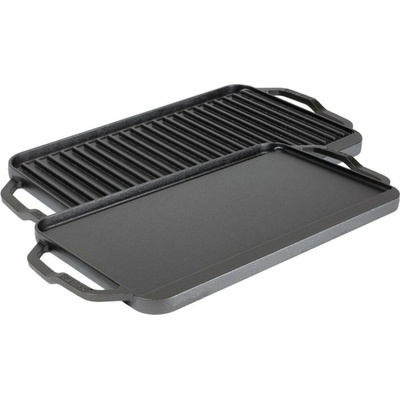 Gridl CHEF COLLECTION 50 x 25 cm, oboustranný, litina, Lodge