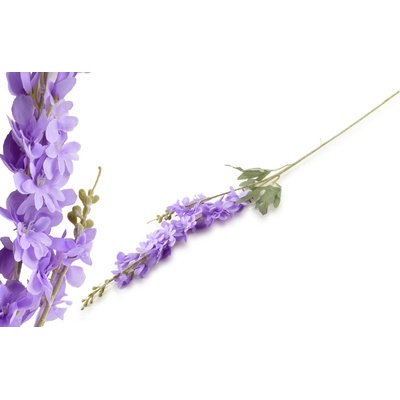 Mondex Umelá kvetina VIRIDIS Delphinium 88 cm fialová