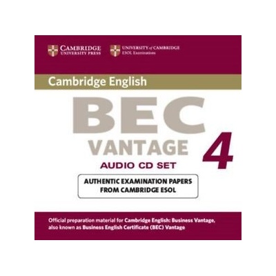 Cambridge BEC Vantage 4 Audio CDs 2