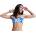 Roxy Essentials PT Bralette bikini top - Blue (Dutch Blue Flower Soul)