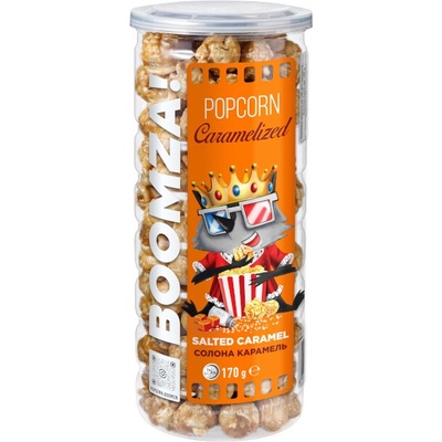 Boomza popcorn salted caramel 170 g