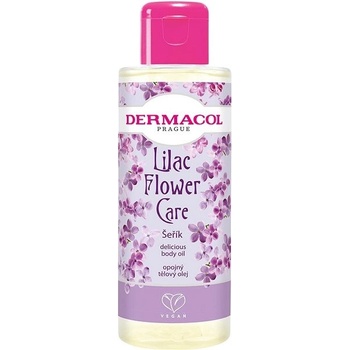 Dermacol Flower Care Delicious body oil Lilac telový olej orgován 100 ml