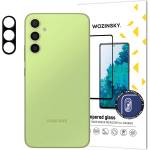 Wozinsky Закалено стъкло за камера 9H за Samsung Galaxy A34 - Черен KP26445